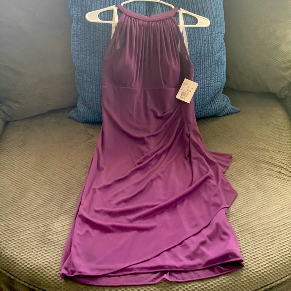 David’s Bridal Dress in Plum. Paid $129.00.  Never worn.